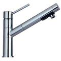 Just Single Handle Kitchen Faucet With Pull-Out 2 Mode Spray- Polished Chrome JPOM-400